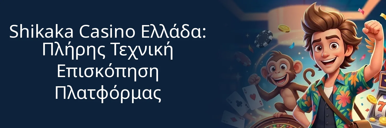 Shikaka Casino Ελλάδα: Πλήρης Τεχνική Επισκόπηση Πλατφόρμας Shikaka Casino Ελλάδα: Πλήρης Τεχνική Επισκόπηση Πλατφόρμας